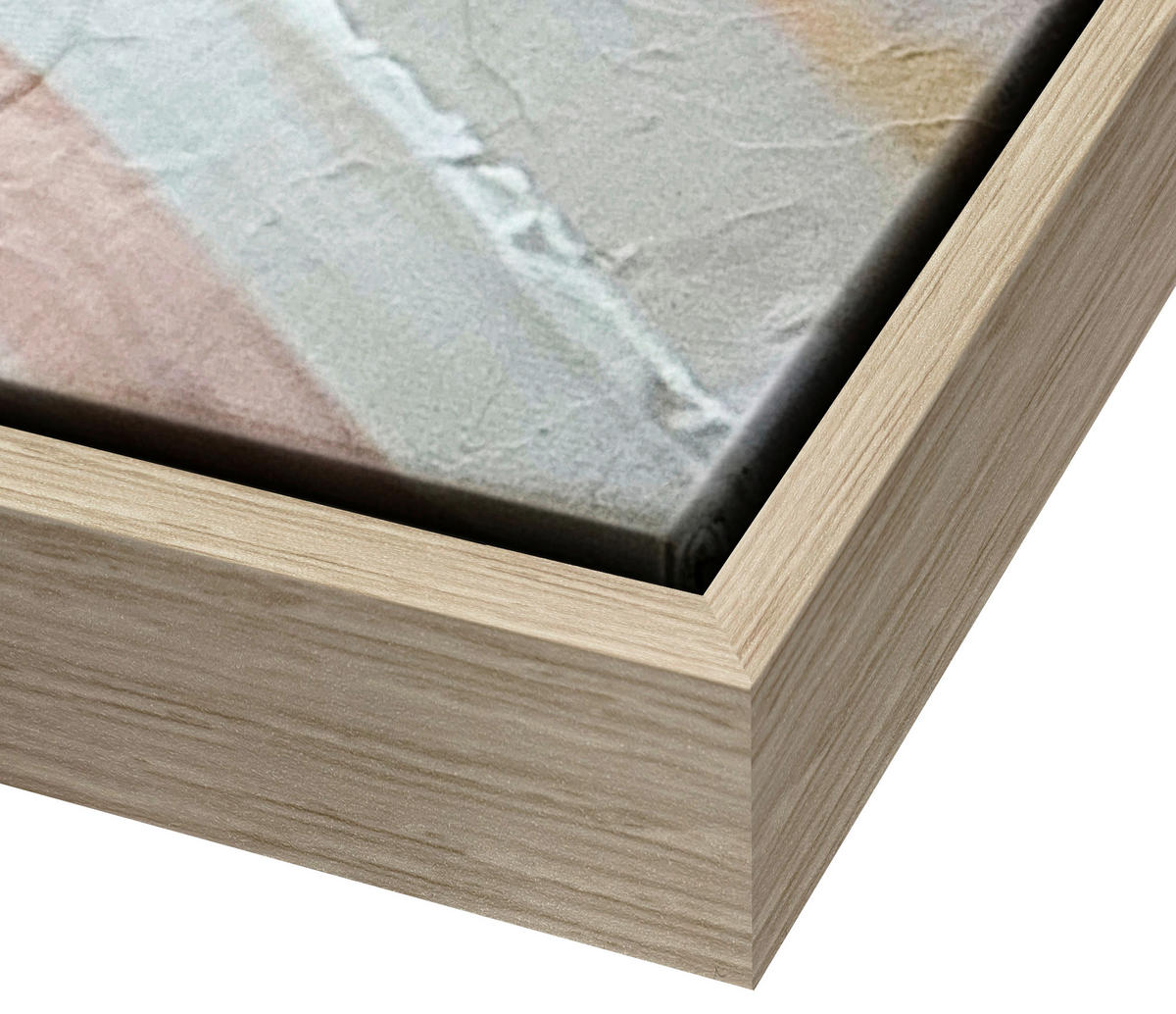 LEINWANDBILD Landschaft und Natur, Abstraktes Multicolor  - Multicolor, Design, Holzwerkstoff (100/78cm) - Reinders!