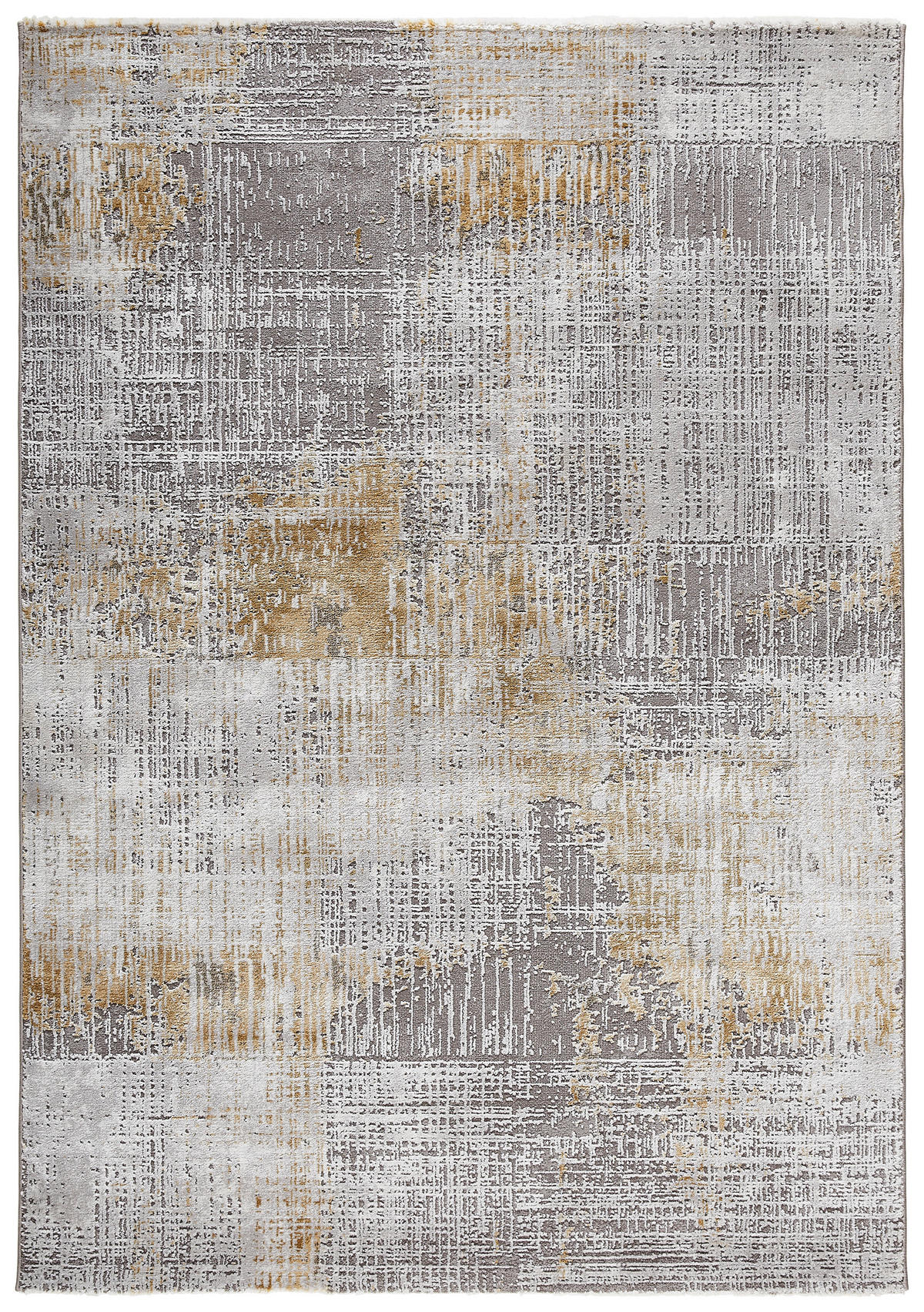 VINTAGE-TEPPICH 160/230 cm Gelb, Grau  - Gelb/Grau, Design, Textil (160/230cm) - Novel