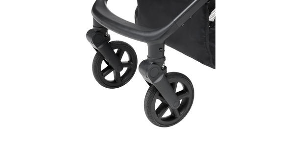 KINDERWAGENSET  - Schwarz, Basics, Textil/Metall - My Baby Lou