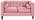 ZWEISITZER-SOFA Velours Rosa  - Nussbaumfarben/Rosa, Design, Holz/Textil (154/80/85cm) - Max Winzer