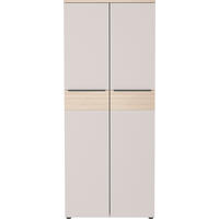 AKTENSCHRANK 80/197/40 cm  - Kaschmir/Eichefarben, Design, Holzwerkstoff (80/197/40cm) - Germania