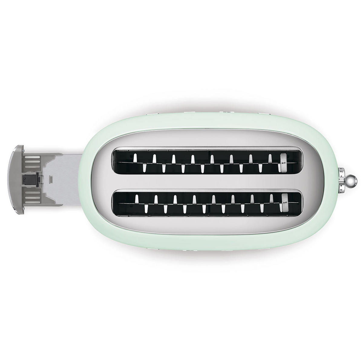 TOASTER  - Pastellgrün, Basics, Metall (41/21,5/20,8cm) - SMEG