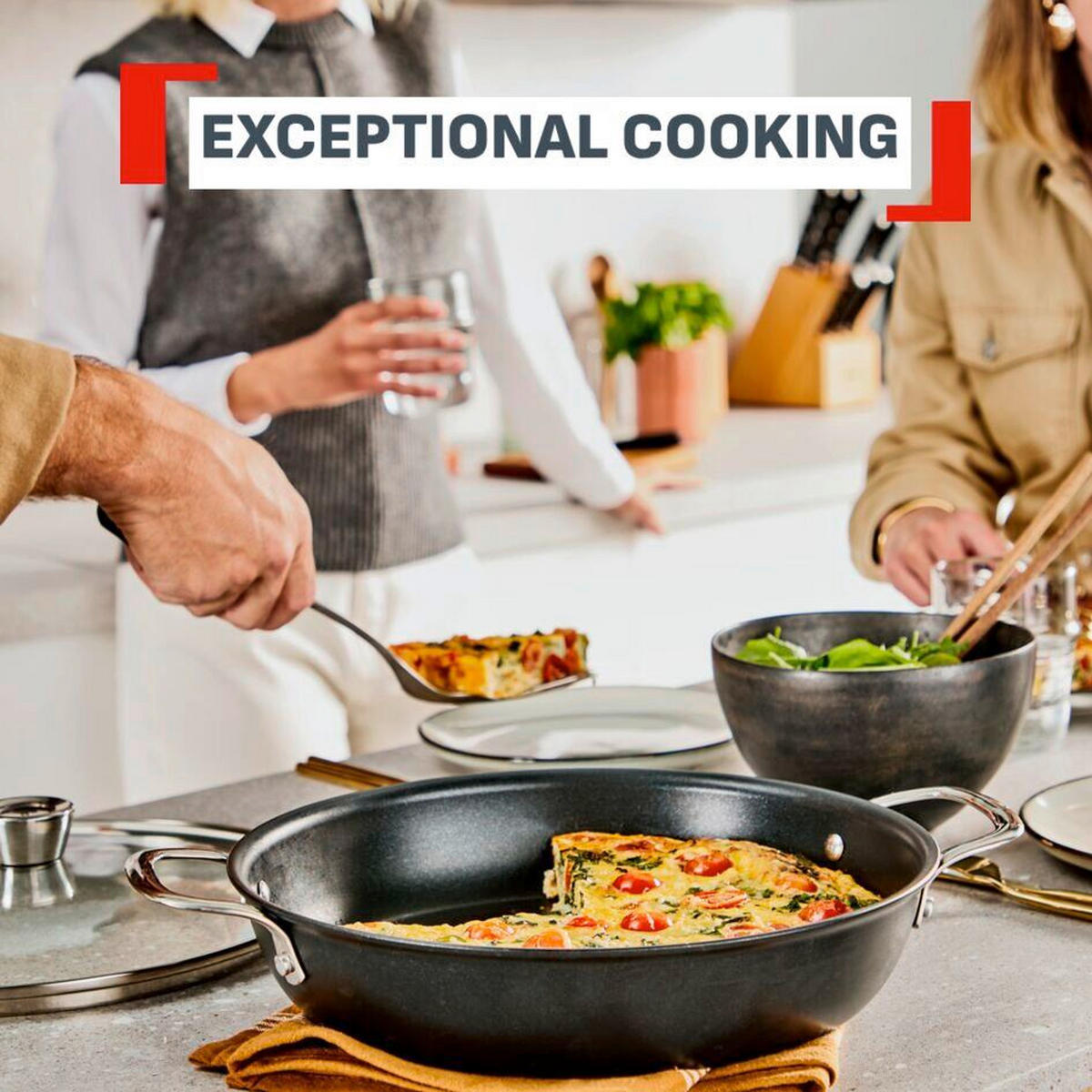 TAVA ZA PIRJANJE  24 cm        Tefal Excellence+  - crna, Basics, metal (24cm) - Tefal