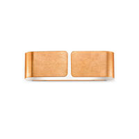WANDLEUCHTE Clip Small Oro 44/12,5/11 cm   - Goldfarben, Design, Metall (44/12,5/11cm)