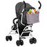 BUGGY ORGANIZER - Grau, Basics, Textil (32/14/21cm) - My Baby Lou BUGGY ORGANIZER - Grau, Basics, Textil (32/14/21cm) - My Baby Lou