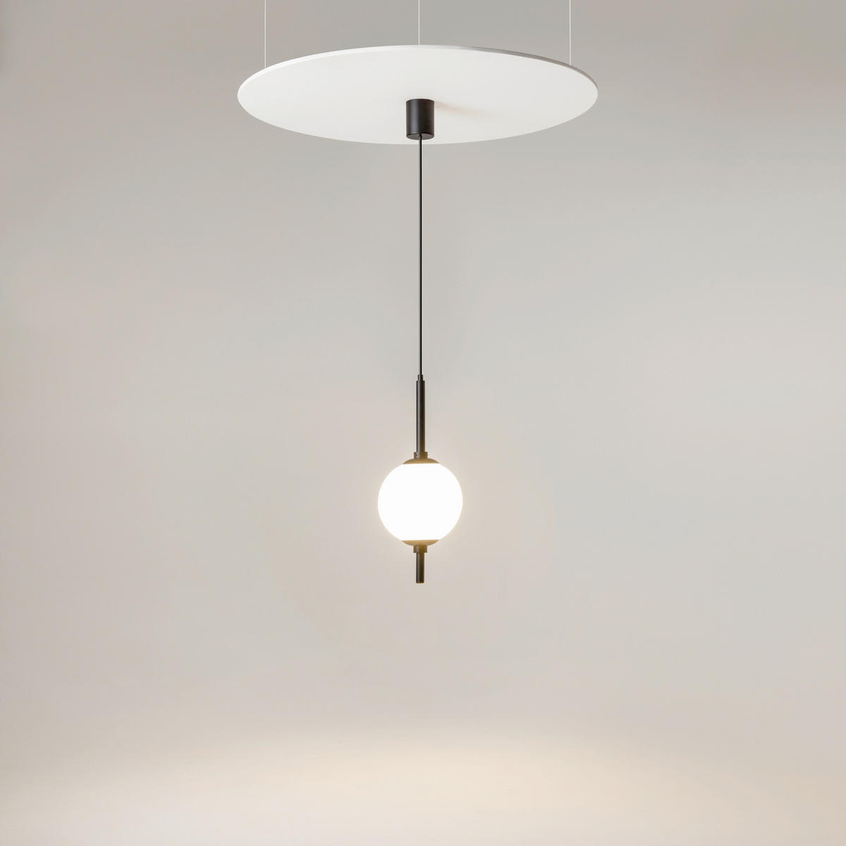 PENDELLEUCHTE The Sixth Sense 18/351 cm  - Schwarz, Design, Metall (18/351cm) - MAYTONI