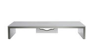 TV-AUFSATZ   Weiß, Alufarben  - Alufarben/Weiß, KONVENTIONELL (63/10/26cm) - MID.YOU