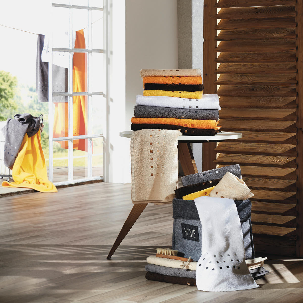 Prosop De Duș 70/140 cm portocaliu  - portocaliu, Konventionell, textil (70/140cm) - Esposa