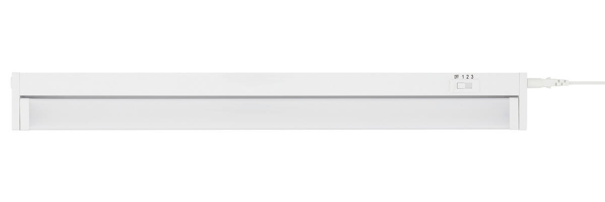PULTMEGVILÁGÍTÓ LÁMPA LED izzó  - fehér, Basics, műanyag (54,5/6/2,5cm)