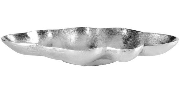 DEKOSCHALE - Nickelfarben, Design, Metall (41/19/5,5cm) - Ambia Home