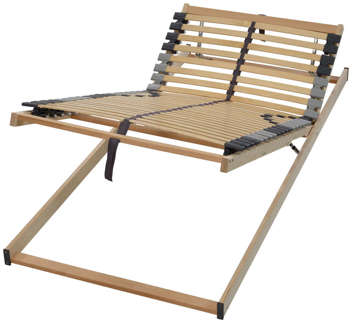 LATTENROST 90/200 cm Kopfteil, Fussteil verstellbar, Birke  - Naturfarben, Basics, Holz (90/200cm) - Novel