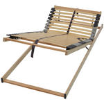LATTENROST 90/200 cm Kopfteil, Fußteil verstellbar, Birke  - Naturfarben, Basics, Holz (90/200cm) - Novel