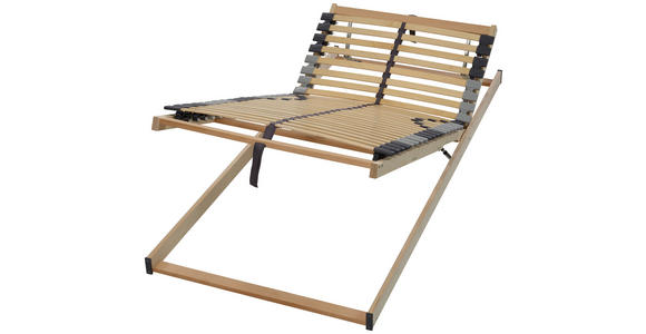 LATTENROST 90/200 cm Kopfteil, Fußteil verstellbar, Birke  - Naturfarben, Basics, Holz (90/200cm) - Novel