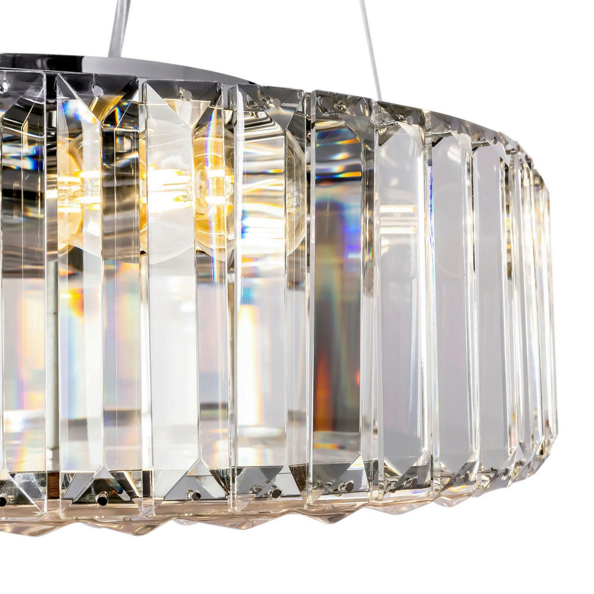 HÄNGELEUCHTE 40/13,5 cm    - Chromfarben, Basics, Glas/Metall (40/13,5cm) - MAYTONI