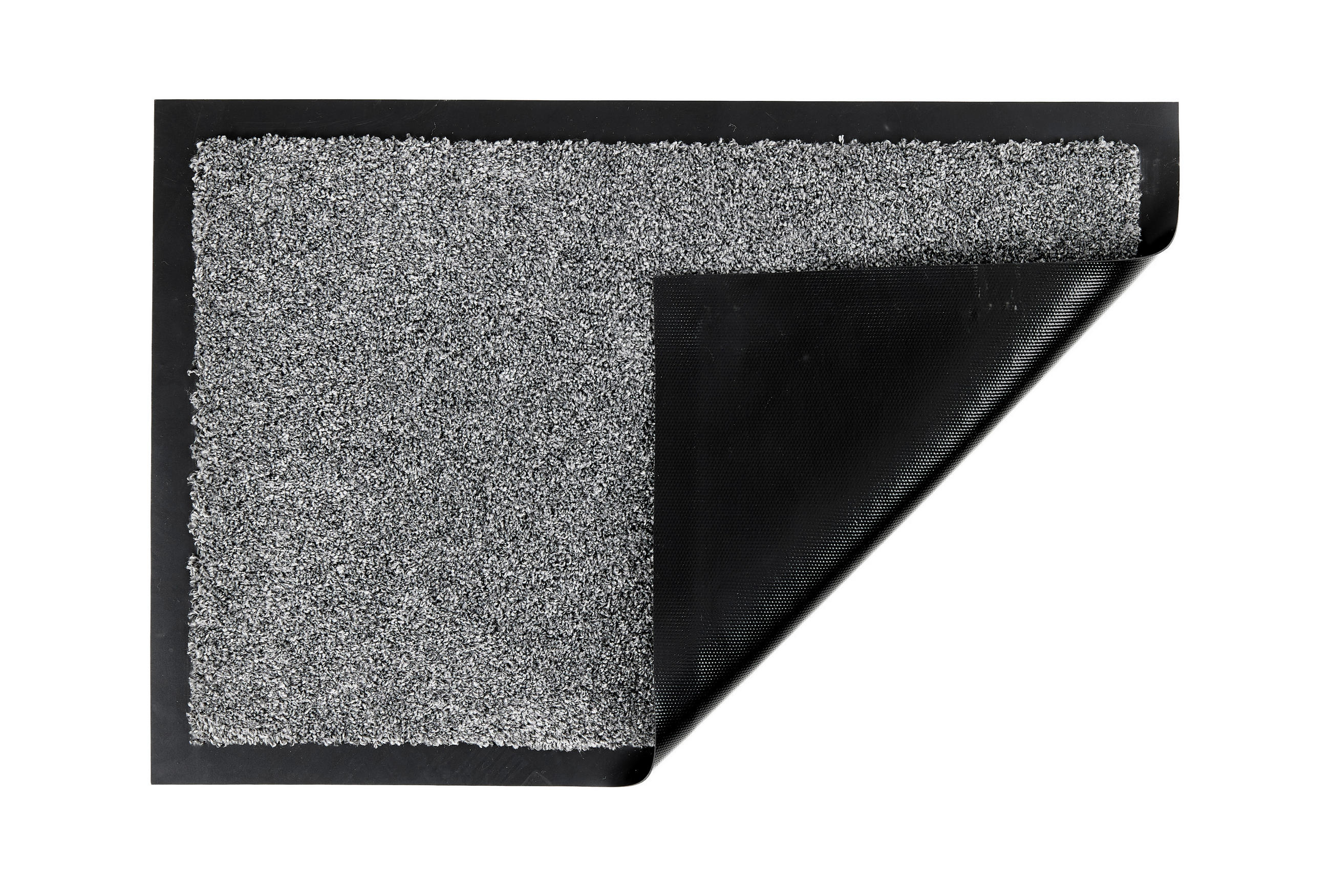 FUßMATTE 60/80 cm Calcite  - Grau, KONVENTIONELL, Kunststoff/Textil (60/80cm)