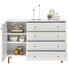 SIDEBOARD 133/92/42 cm - Messingfarben/Weiß, Design, Holzwerkstoff/Metall (133/92/42cm) - Novel SIDEBOARD 133/92/42 cm - Messingfarben/Weiß, Design, Holzwerkstoff/Metall (133/92/42cm) - Novel