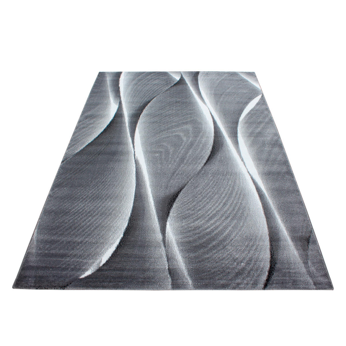 FLATVÄVD MATTA Parma  - svart, Design, textil (240/340cm) - Novel