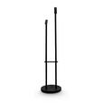 HERRENDIENER in Schwarz 45/113/28 cm   - Schwarz, Design, Metall (45/113/28cm) - Xora