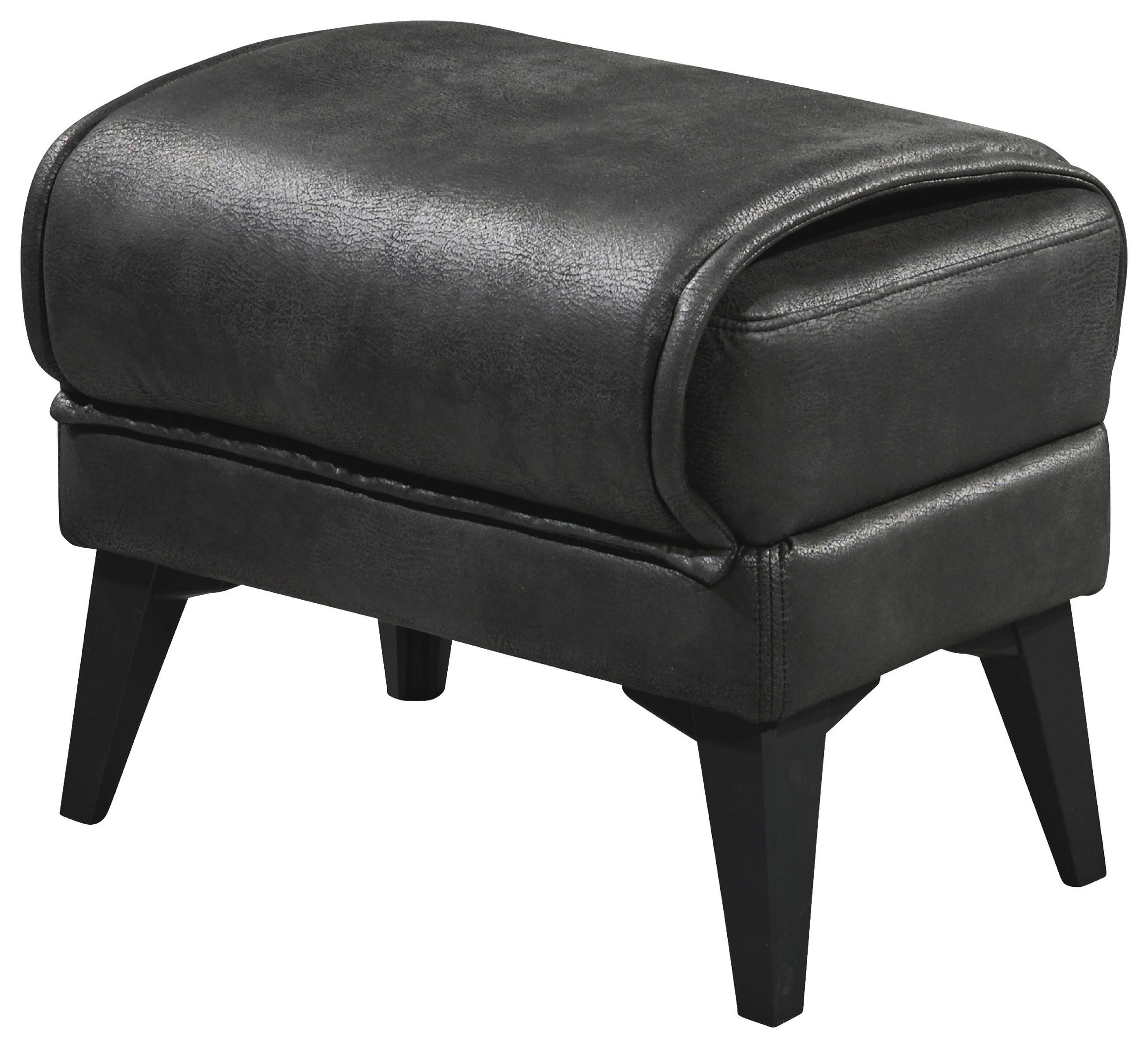 TABURE drvni materijal, tekstil  antracit        - crna/antracit, Moderno, drvni materijal/tekstil (62/49/43cm) - MID.YOU