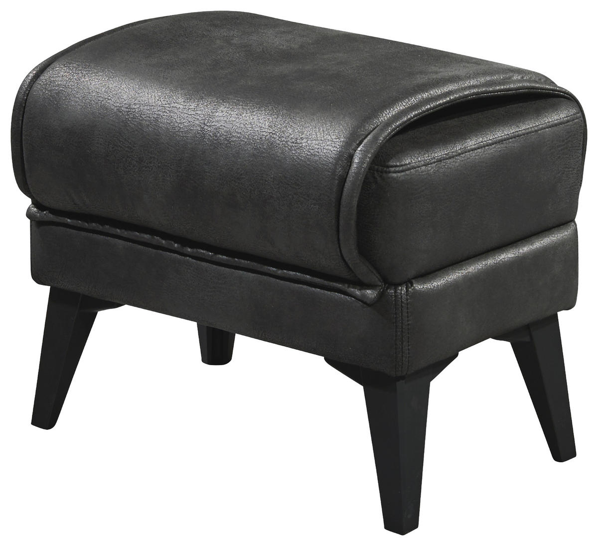 TABURE drvni materijal, tekstil  antracit        - crna/antracit, Moderno, drvni materijal/tekstil (62/49/43cm) - MID.YOU