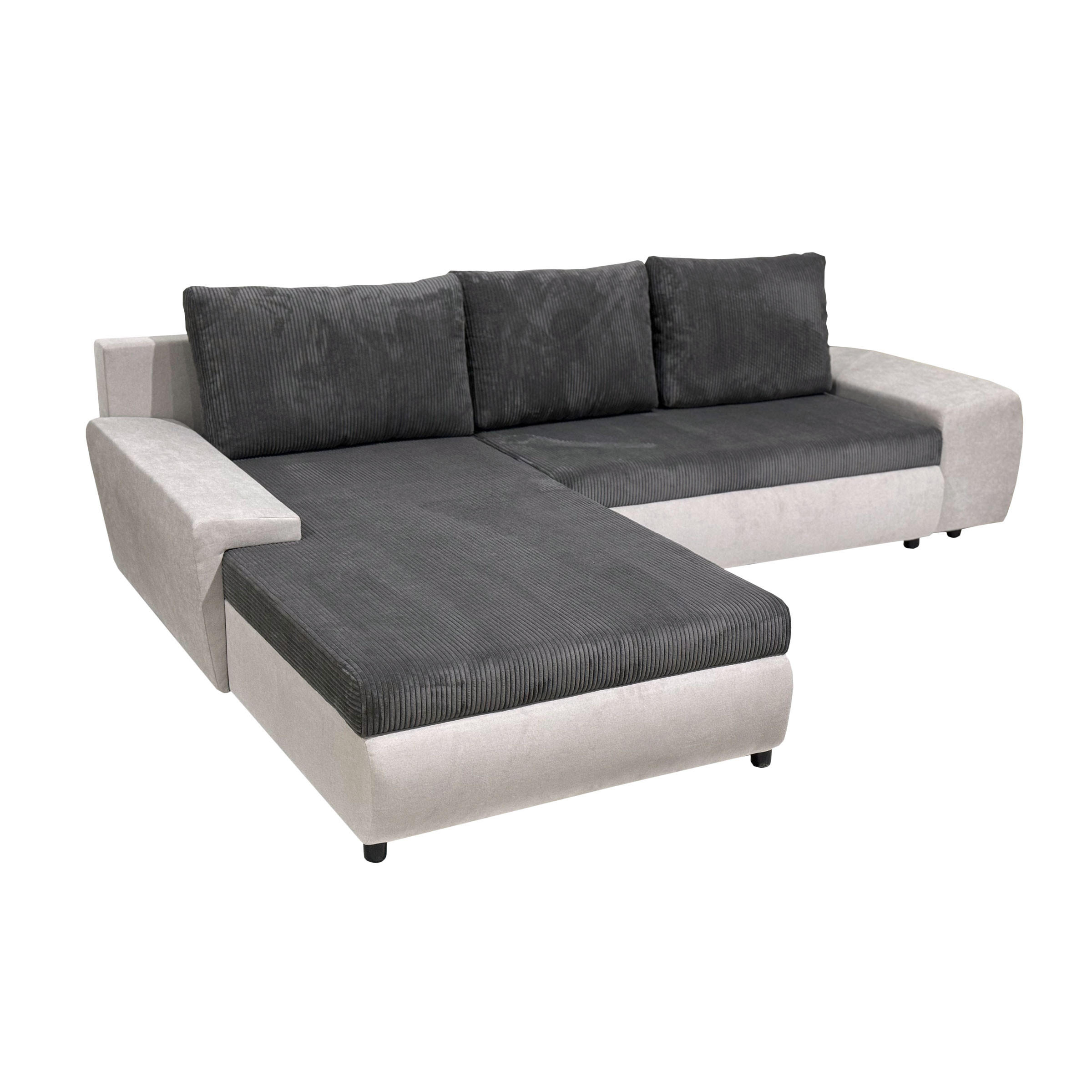 SJEDEĆA GARNITURA tekstil    - Moderno, tekstil (290/200/80cm) - Ti'me