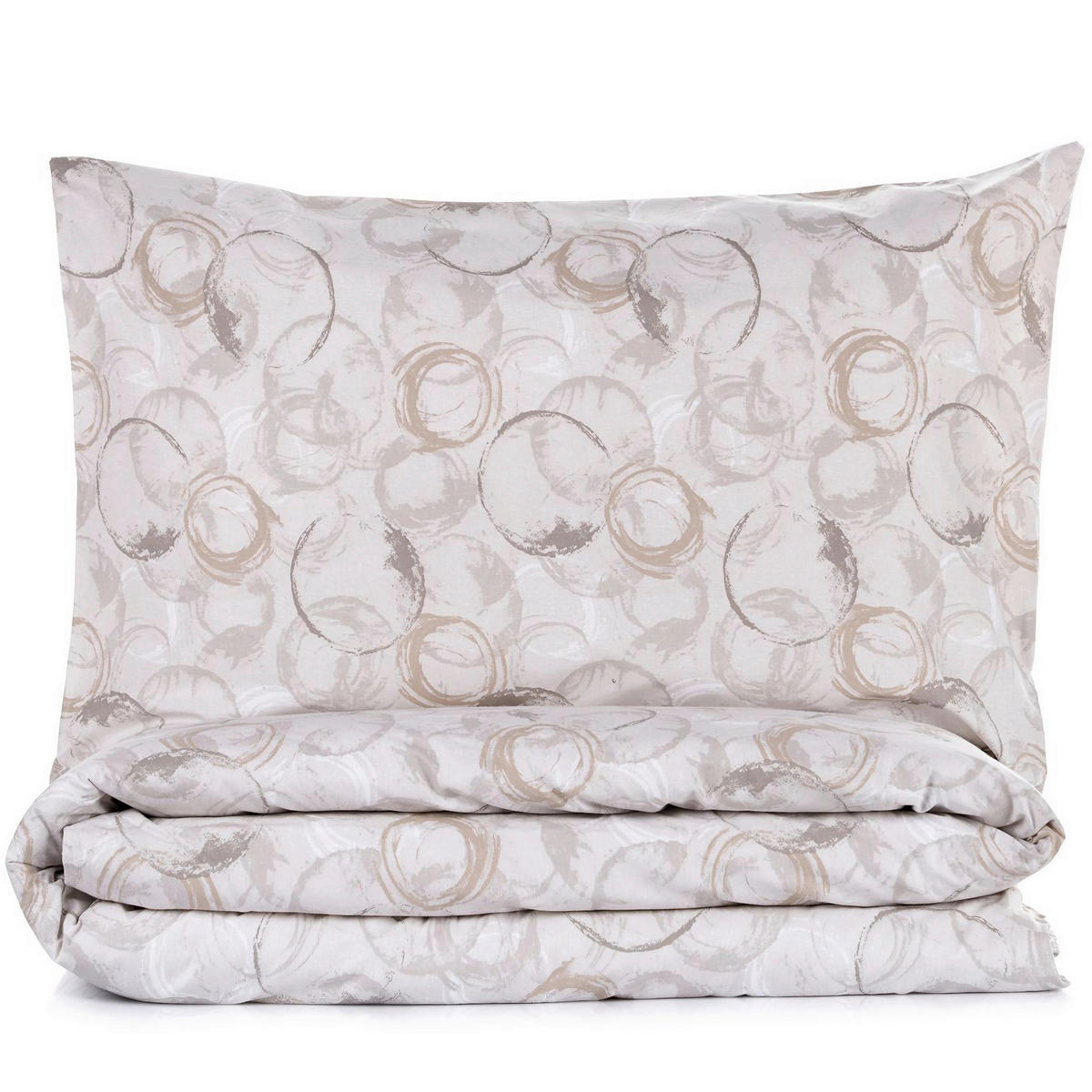 BETTWÄSCHE 135/200 cm  - Beige, Basics, Textil (135/200cm)