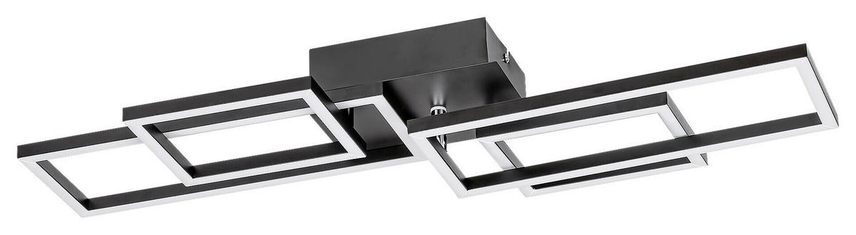 LED PLAFONJERA Quince  - crna, Trendi, metal (66/25,5/9,5cm)