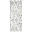 ÖSENVORHANG halbtransparent  - Grün, KONVENTIONELL, Textil (135/245cm) - Esposa