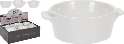 SNACKSSKÅL  10/7,5/4,5 cm  - vit, Klassisk, keramik (10/7,5/4,5cm)