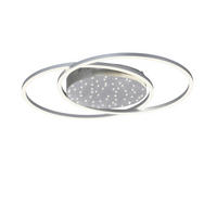LED-DECKENLEUCHTE 66,8/50/8 cm   - Grau, Design, Kunststoff/Metall (66,8/50/8cm)