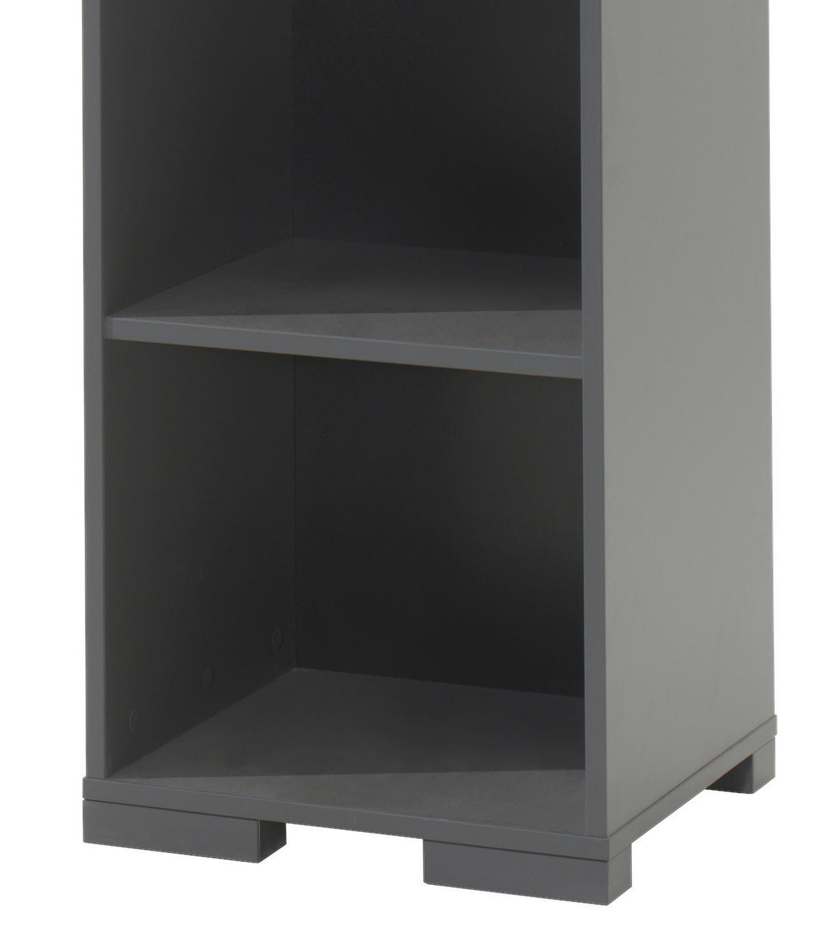 REGAL Anthrazit  - Anthrazit, MODERN, Holzwerkstoff (45,5/195,2/45cm) - MID.YOU