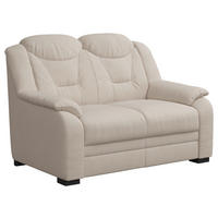 2-SITZER-SOFA in Chenille Beige  - Beige/Schwarz, Basics, Kunststoff/Textil (138/99/99cm) - MID.YOU
