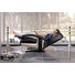 MASSAGESESSEL Echtleder Schwarz - Schwarz, KONVENTIONELL, Leder (71/114/107cm) - HIMOLLA