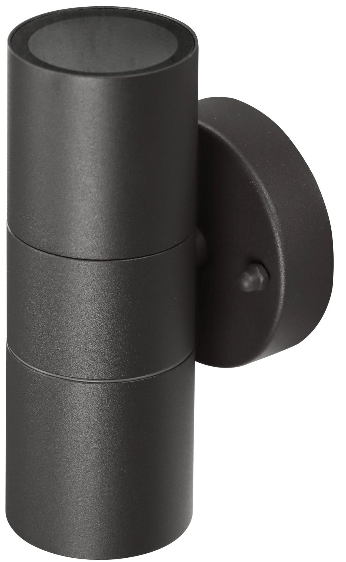 AUßENWANDLEUCHTE Electra 9.2/8.5/16.2 cm   - Anthrazit, Design, Metall (9.2/8.5/16.2cm)