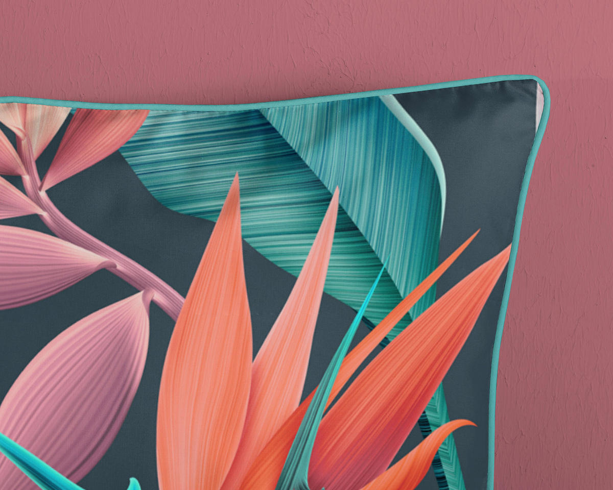 WENDEBETTWÄSCHE Chloe Satin 135/200 cm  - Multicolor, Design, Textil (135/200cm)