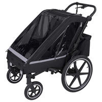 FAHRRADANHÄNGER   Tour  - Schwarz, Basics, Textil (109/80.5/75-111cm) - ABC Design