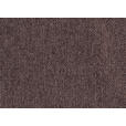 ECKSOFA Dunkelbraun Webstoff  - Taupe/Chromfarben, Design, Kunststoff/Textil (320/226cm) - Carryhome