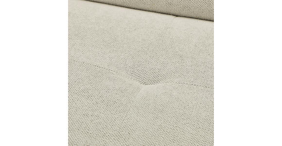 ECKSOFA in Webstoff Beige  - Beige/Schwarz, Design, Textil/Metall (280/235cm) - Hom`in