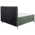BOXSPRINGBETT 180/200 cm in Mintgrün - Schwarz/Mintgrün, Design, Textil/Metall (180/200cm) - Esposa