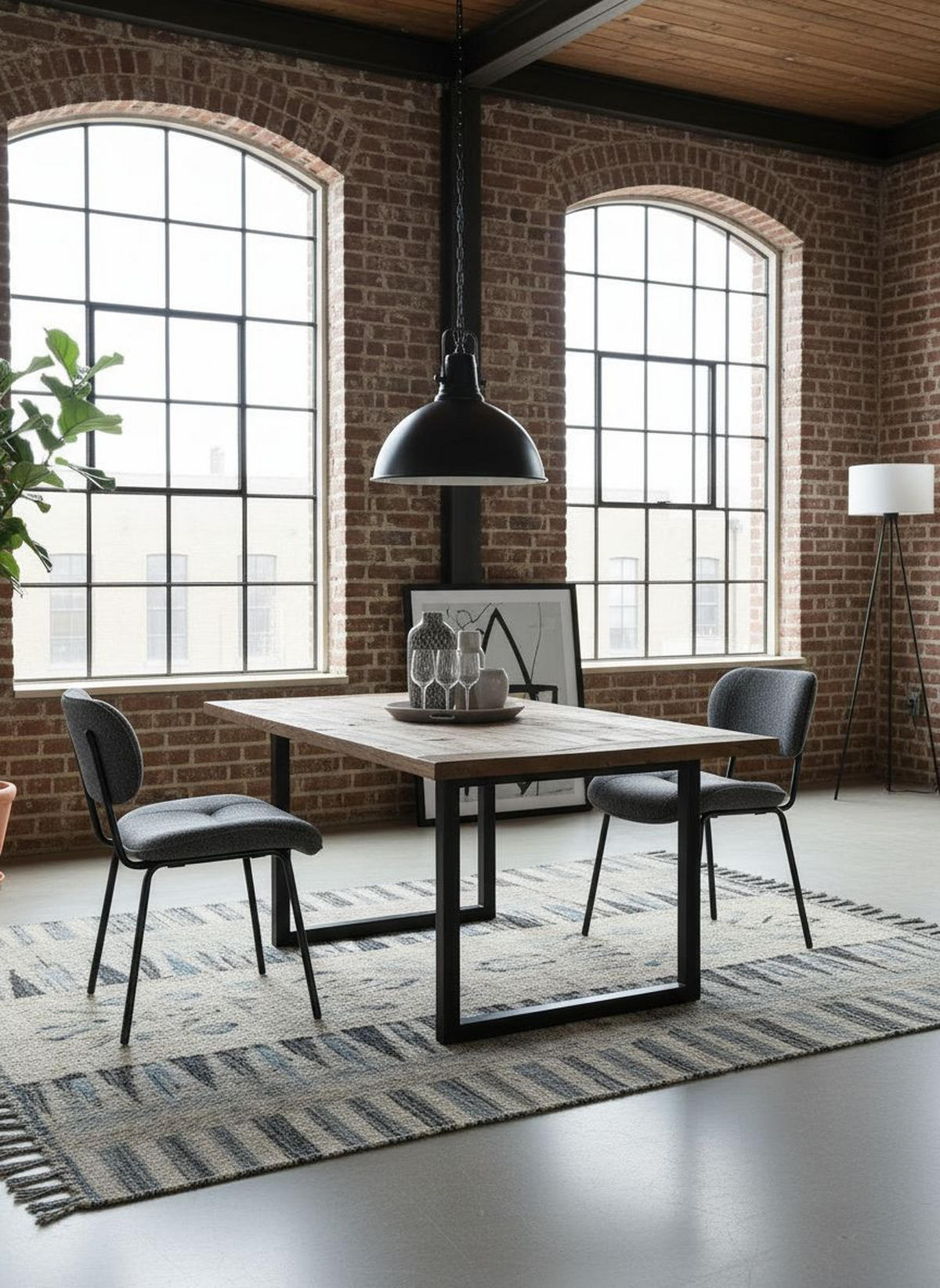 STUHL-SET 2 Stück  Bouclé  - Grau, MODERN, Textil/Metall (50/98/50cm) - Carryhome