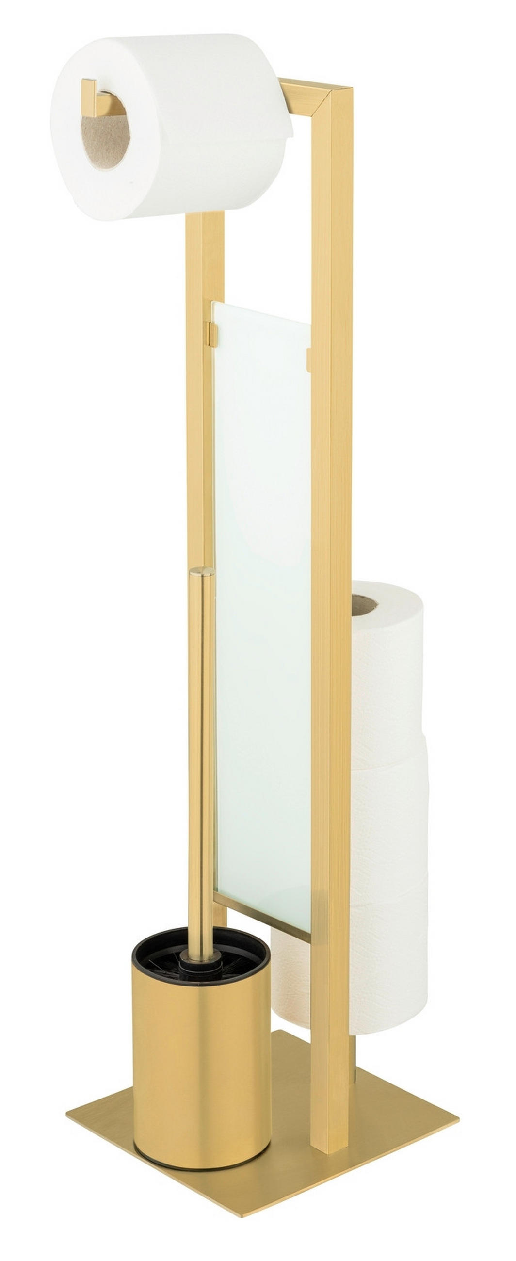 WC SADA   - barvy zlata, Basics, kov/plast (18/70/23cm) - Wenko