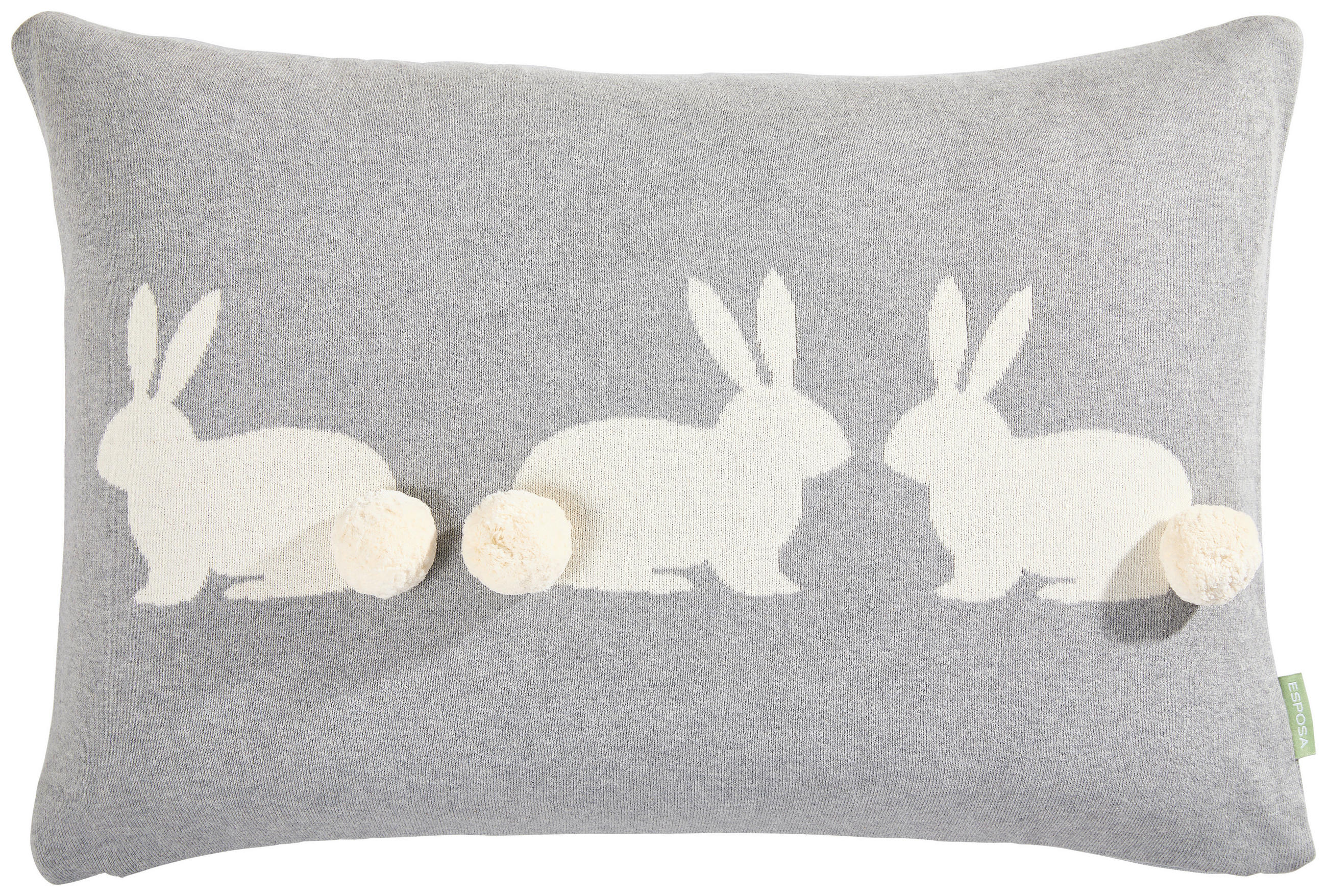 KISSENHÜLLE 40/60 cm  - Grau, Textil (40/60cm) - Esposa
