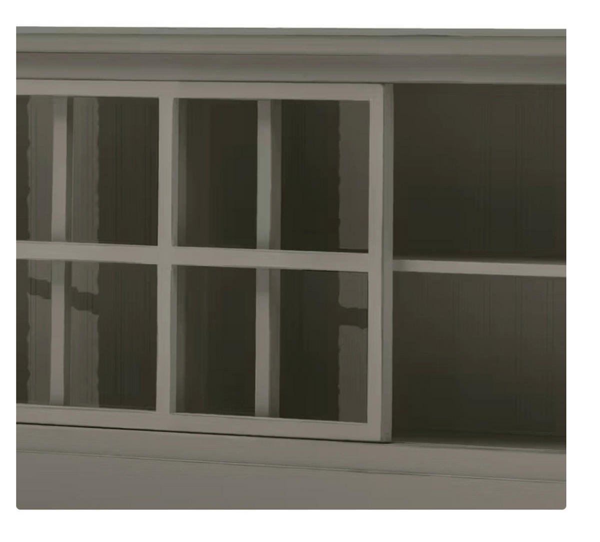 SIDEBOARD UrbanClass  in 190,5/82/49 cm  - Grau, LIFESTYLE, Glas/Holz (190,5/82/49cm) - Livetastic