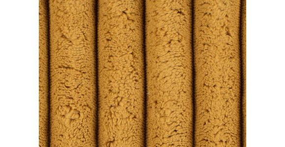 SCHLAFSOFA Cord, Plüsch Orange - Schwarz/Orange, MODERN, Kunststoff/Textil (240/90/120cm) - Carryhome