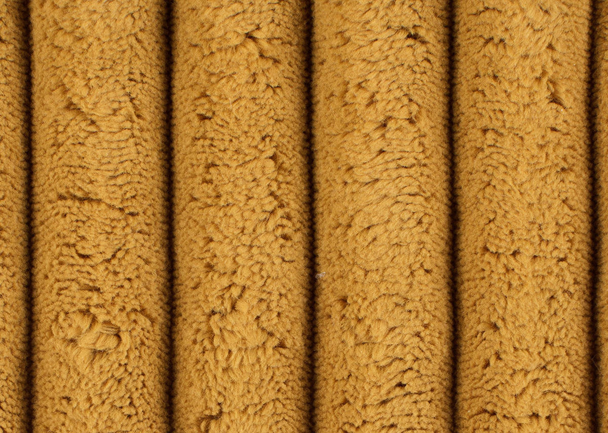 BÄDDSOFFA i manchester, plysch orange  - orange/svart, Modern, textil/plast (240/90/120cm) - MID.YOU