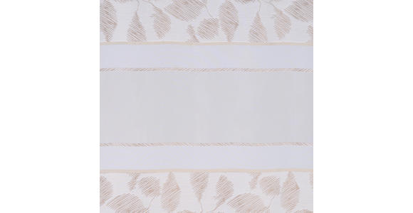 FERTIGVORHANG transparent  - Beige, KONVENTIONELL, Textil (140/245cm) - Esposa