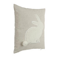 ZIERKISSEN  45/45 cm   - Beige/Creme, Basics, Textil (45/45cm) - Eglo