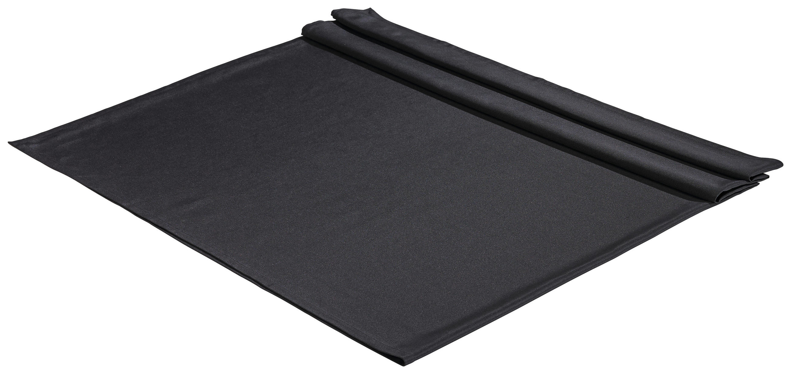 TISCHDECKE 135/220 cm - Schwarz, Basics, Textil (135/220cm)