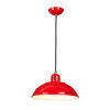 SVJETILJKA VISEĆA  30/29.9 cm      Elstead Franklin  - crvena, Design, metal (30/29.9cm) - Elstead Lighting