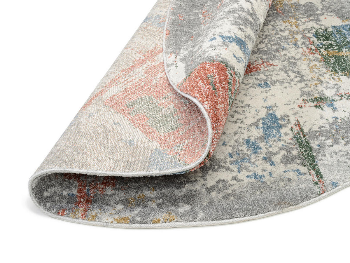 WEBTEPPICH 120/120 cm Multicolor  - Multicolor, Design, Textil (120/120cm) - Novel